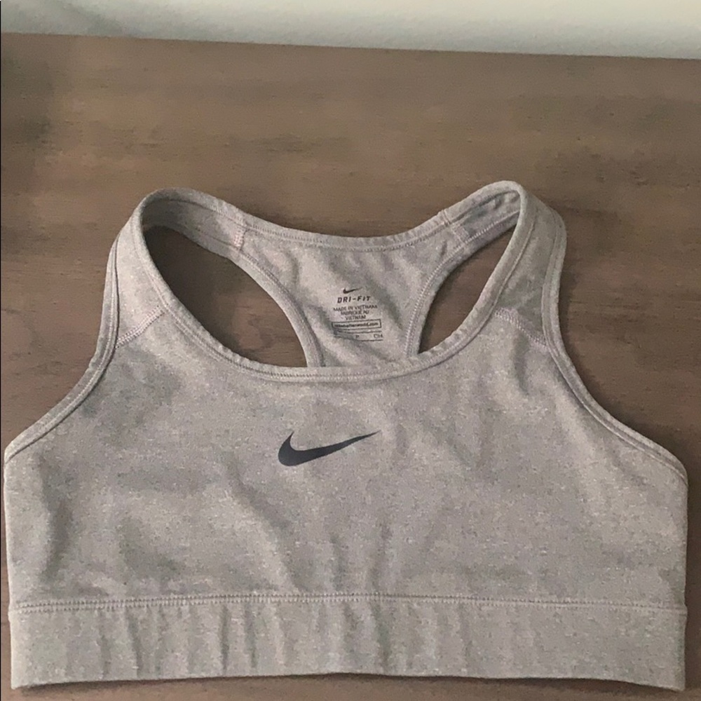 Nike Dri-Fit Gray Sports Bra